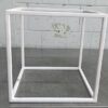 Куб металический белый 250*250*250